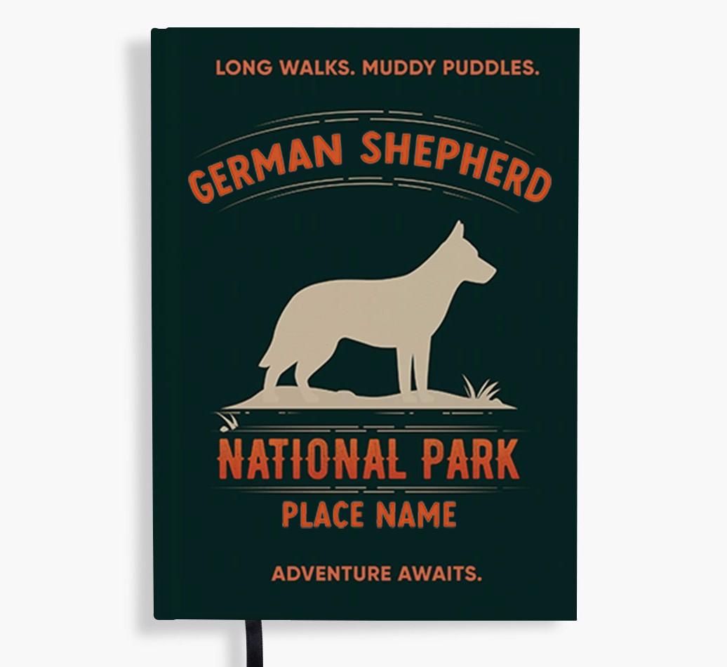 National Park: Personalized {breedFullName} Notebook
