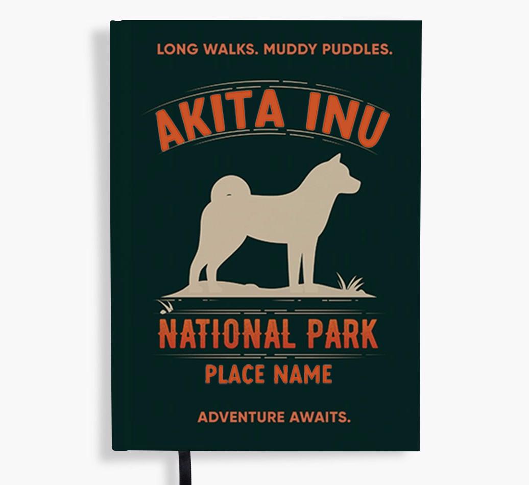 National Park: Personalized {breedFullName} Notebook