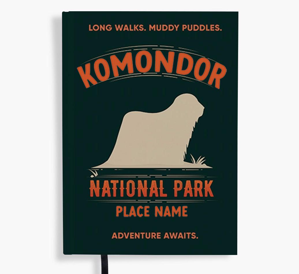 National Park: Personalized {breedFullName} Notebook