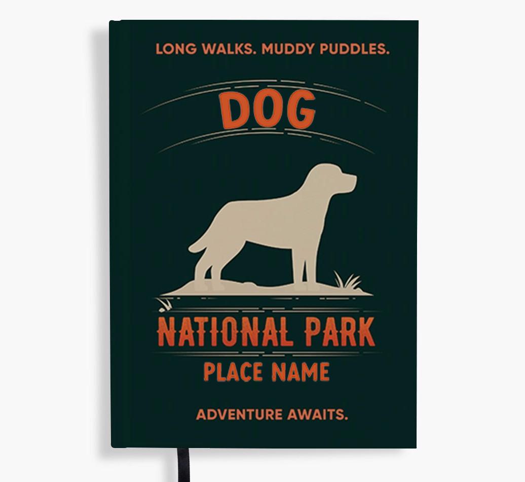 National Park: Personalized {breedFullName} Notebook