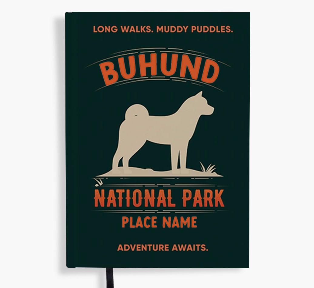 National Park: Personalized {breedFullName} Notebook