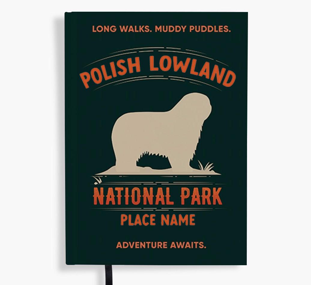 National Park: Personalized {breedFullName} Notebook
