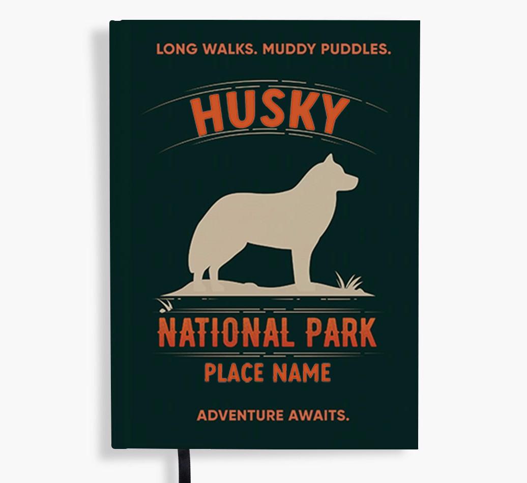 National Park: Personalized {breedFullName} Notebook