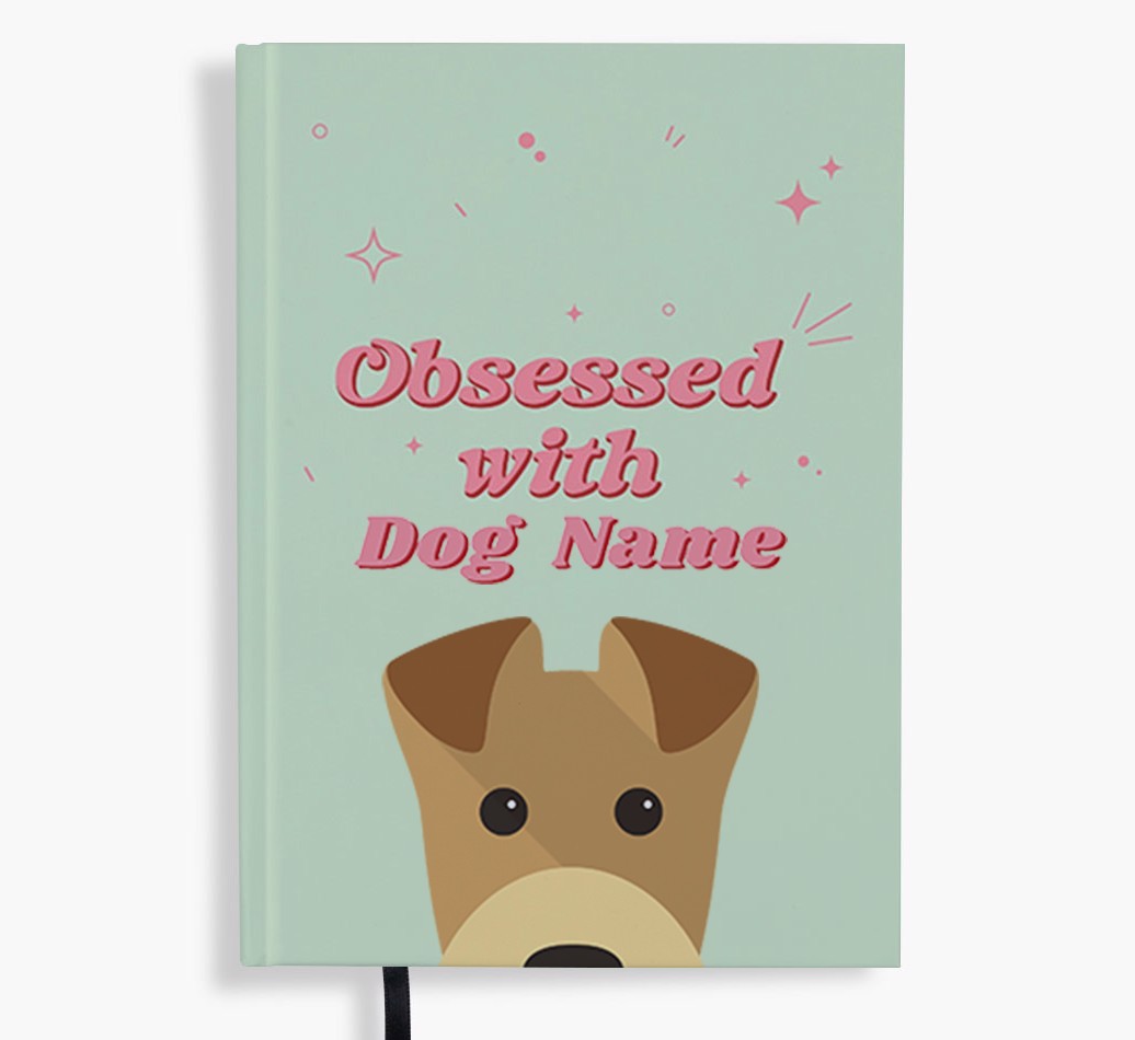 Obsessed: Personalised {breedFullName} Notebook