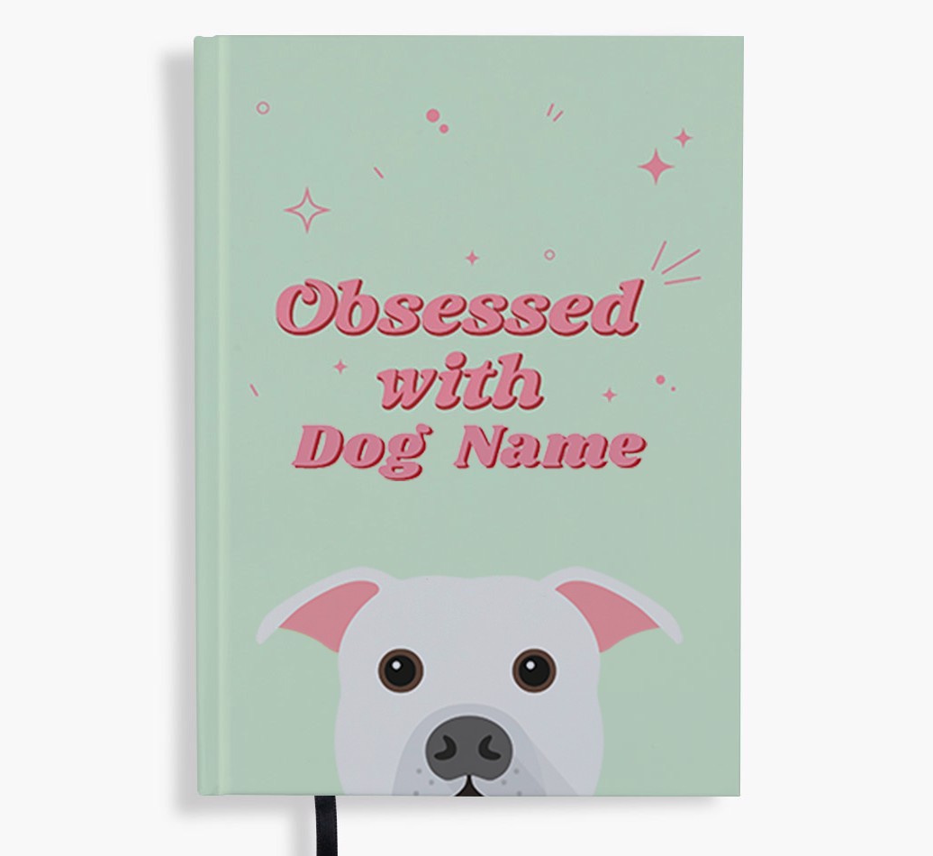 Obsessed: Personalised {breedFullName} Notebook