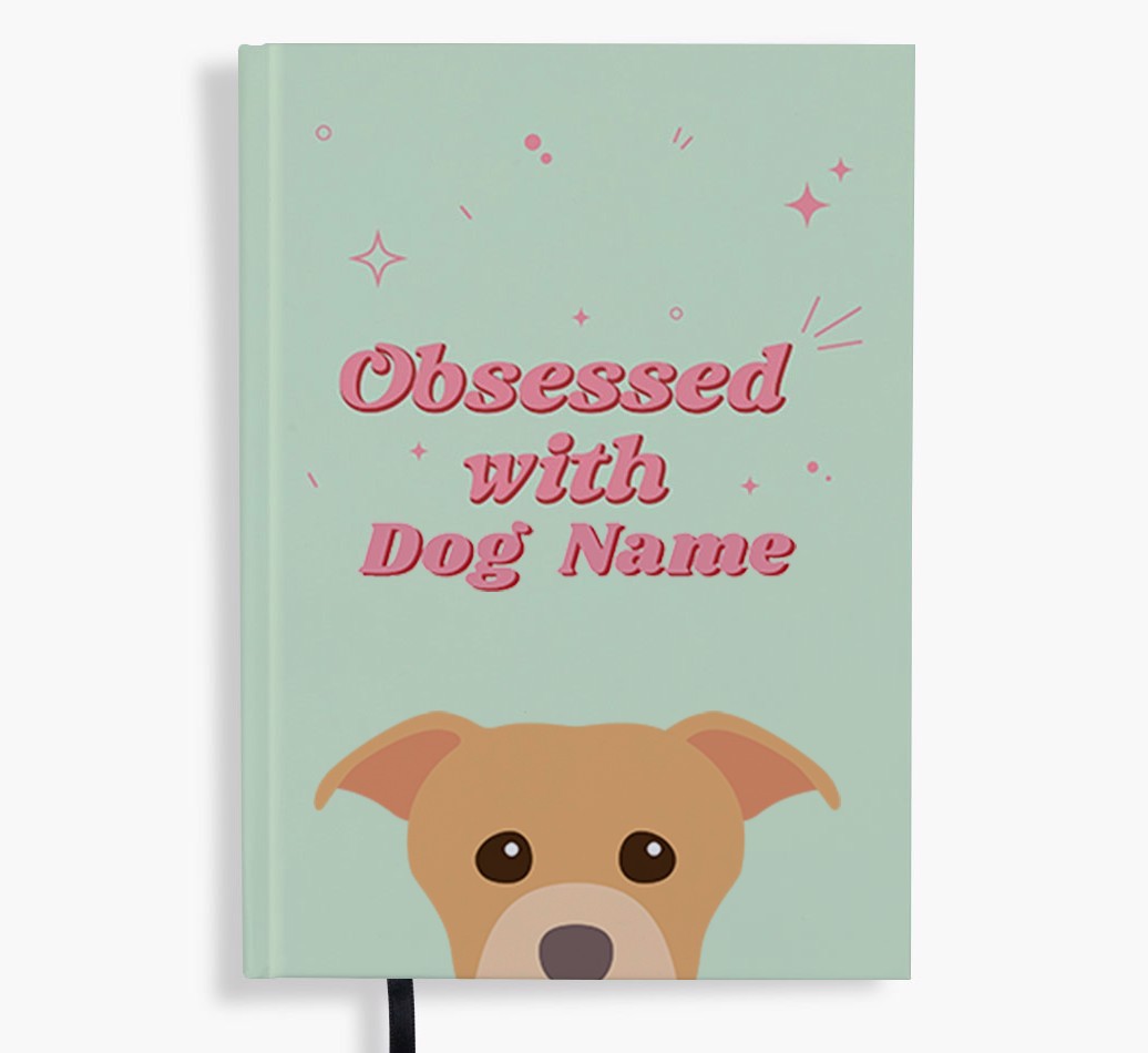 Obsessed: Personalised {breedFullName} Notebook