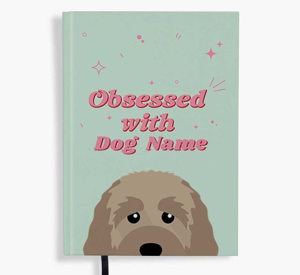 Obsessed: Personalised {breedFullName} Notebook