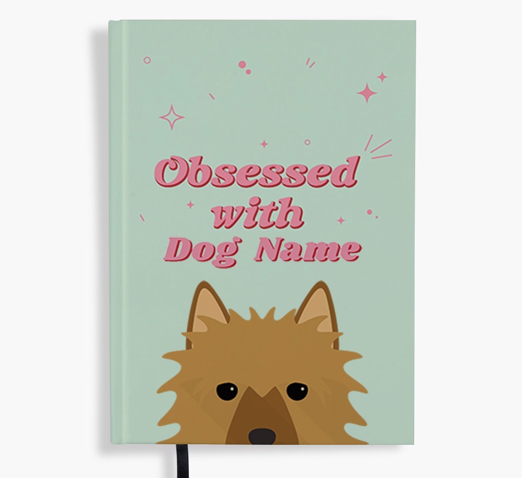 Obsessed: Personalised {breedFullName} Notebook