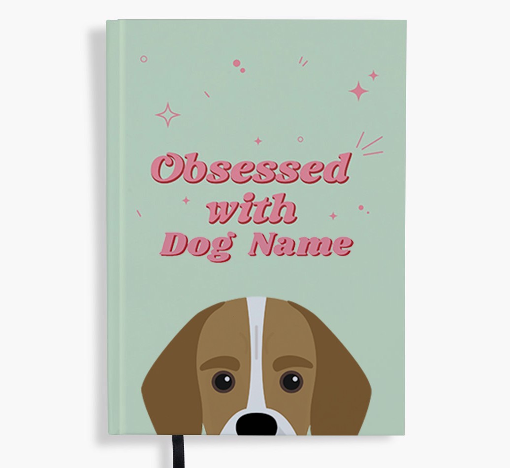 Obsessed: Personalised {breedFullName} Notebook
