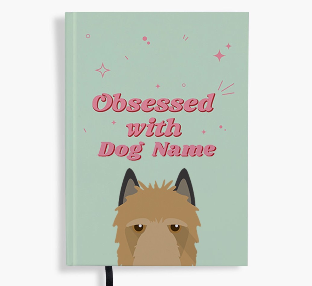 Obsessed: Personalised {breedFullName} Notebook
