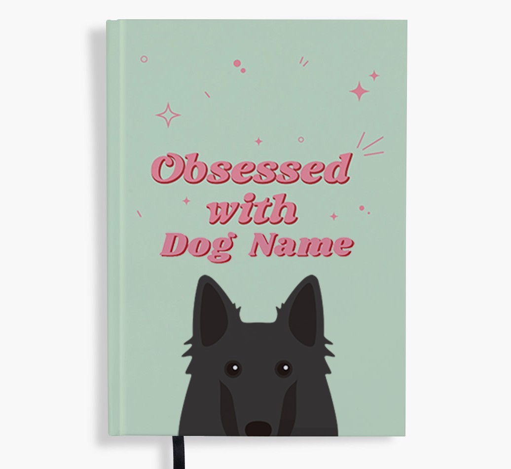 Obsessed: Personalised {breedFullName} Notebook