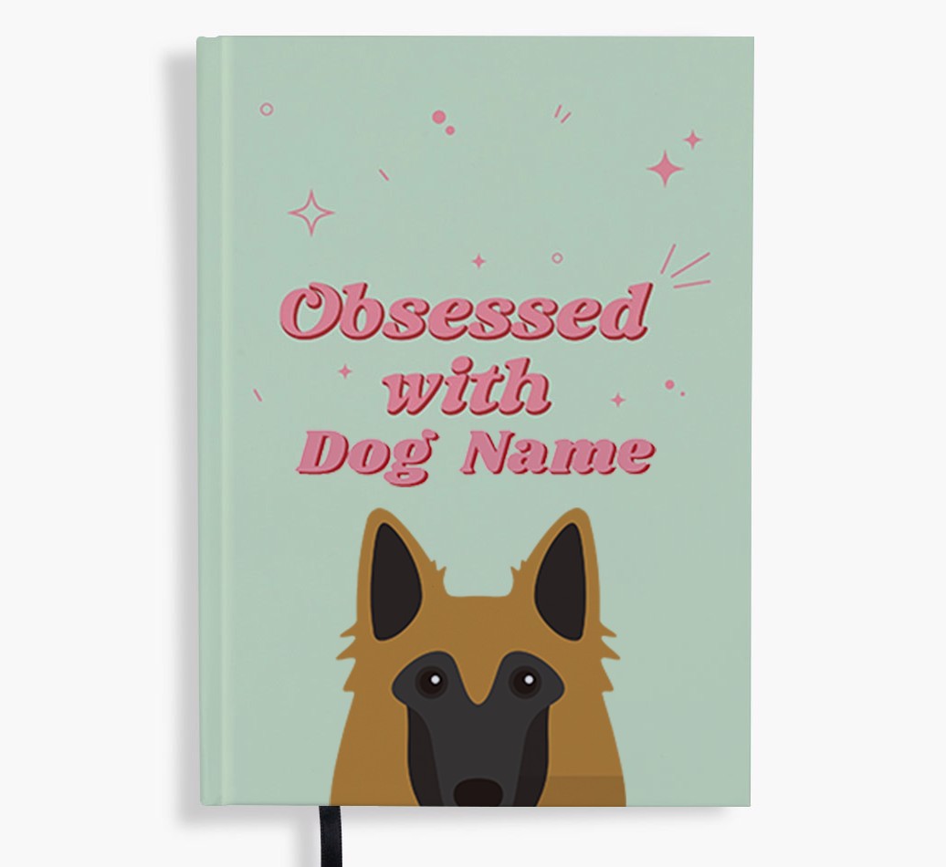 Obsessed: Personalised {breedFullName} Notebook