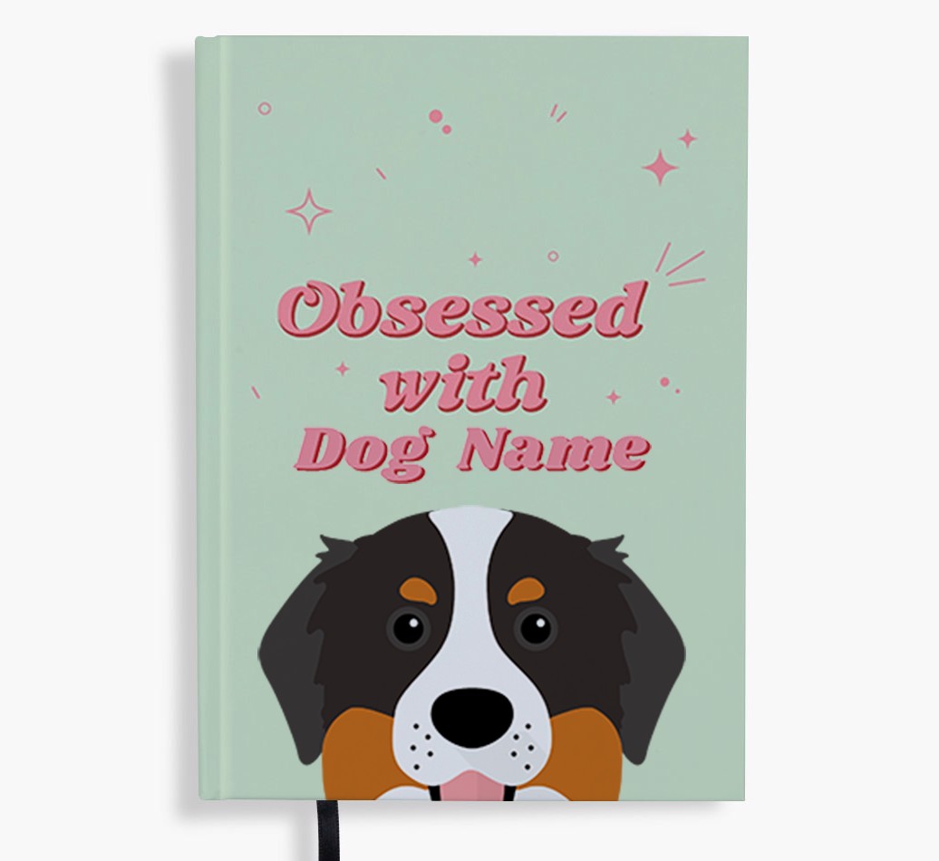 Obsessed: Personalised {breedFullName} Notebook