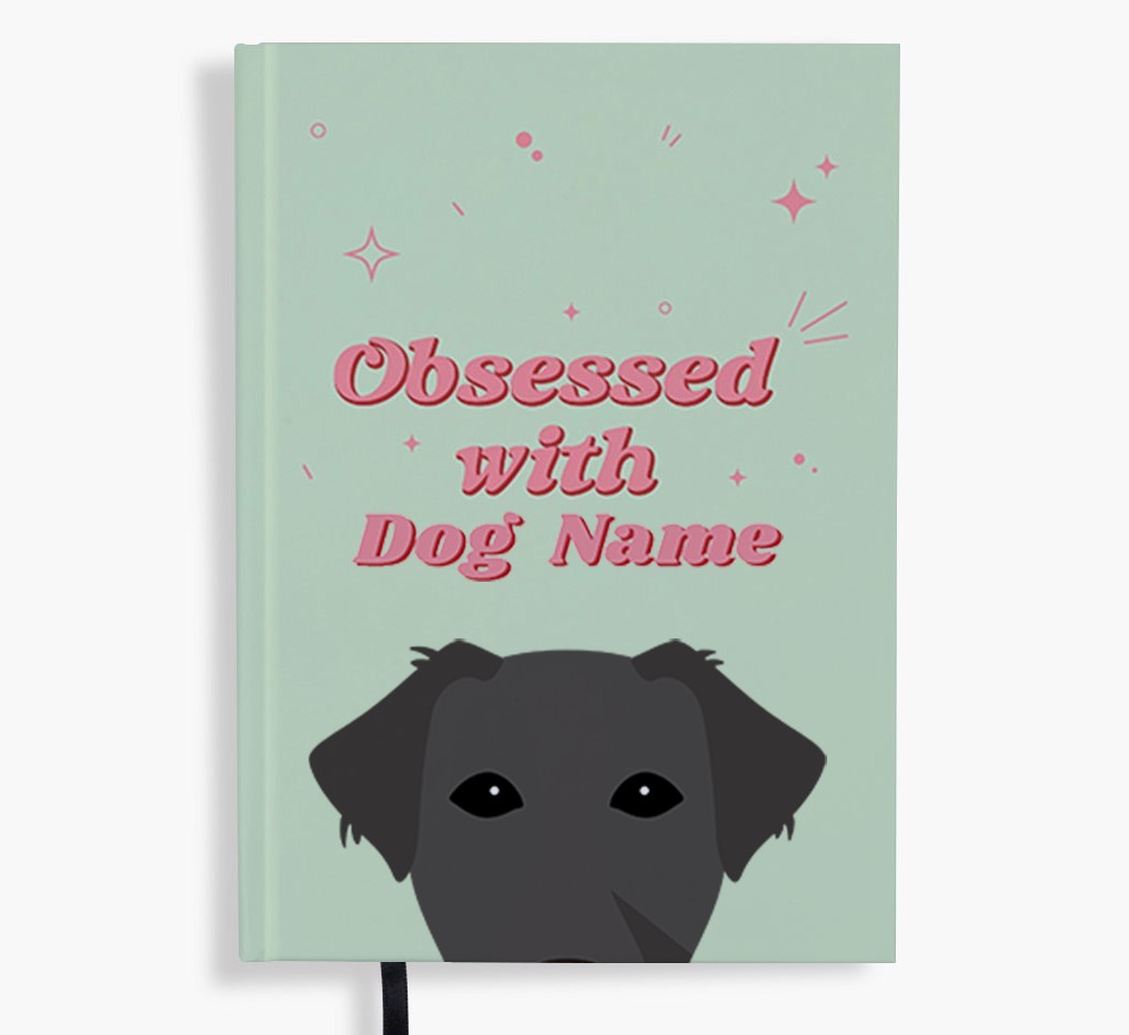 Obsessed: Personalised {breedFullName} Notebook