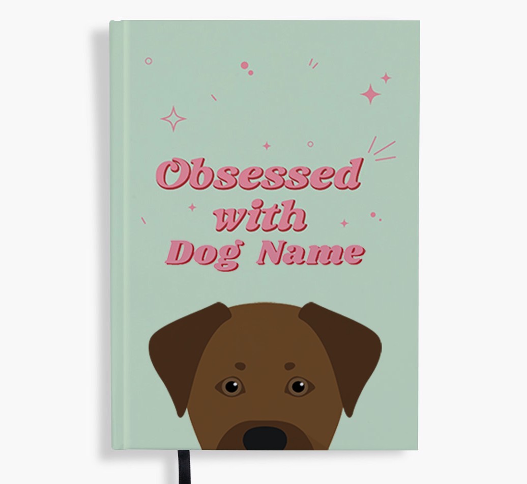 Obsessed: Personalised {breedFullName} Notebook
