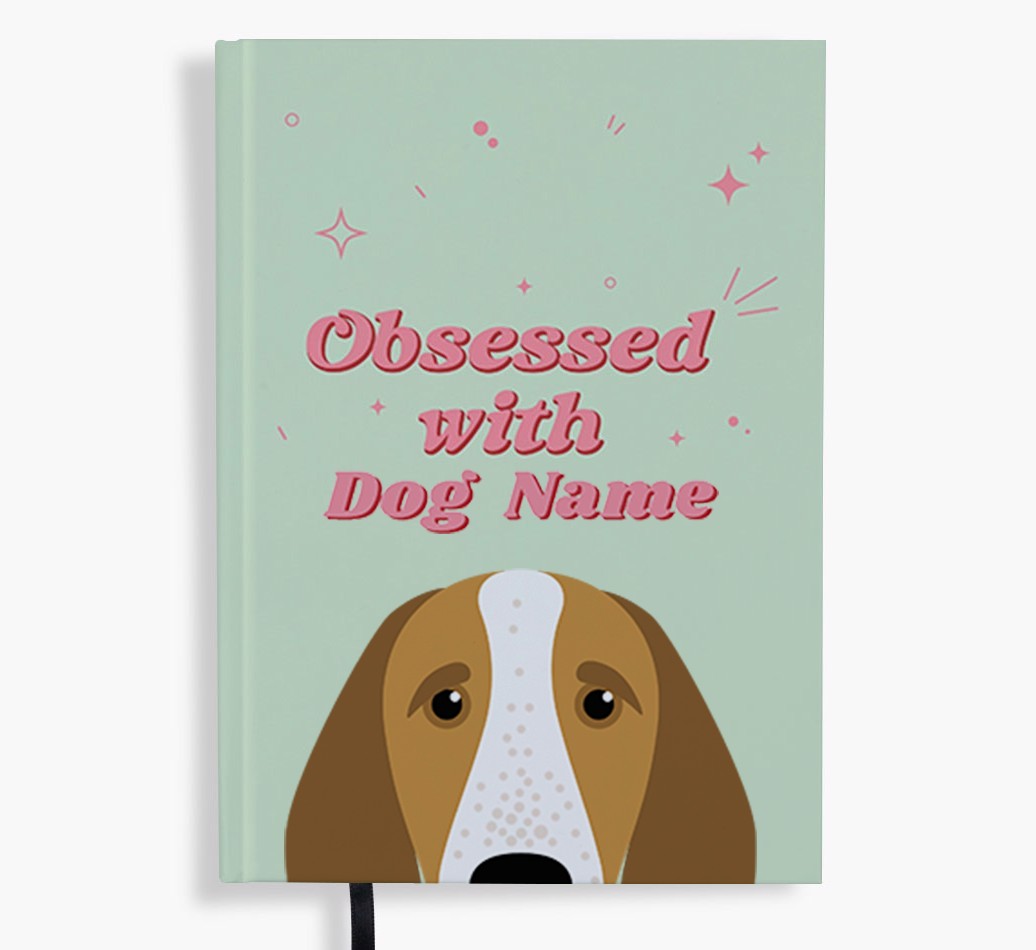 Obsessed: Personalised {breedFullName} Notebook