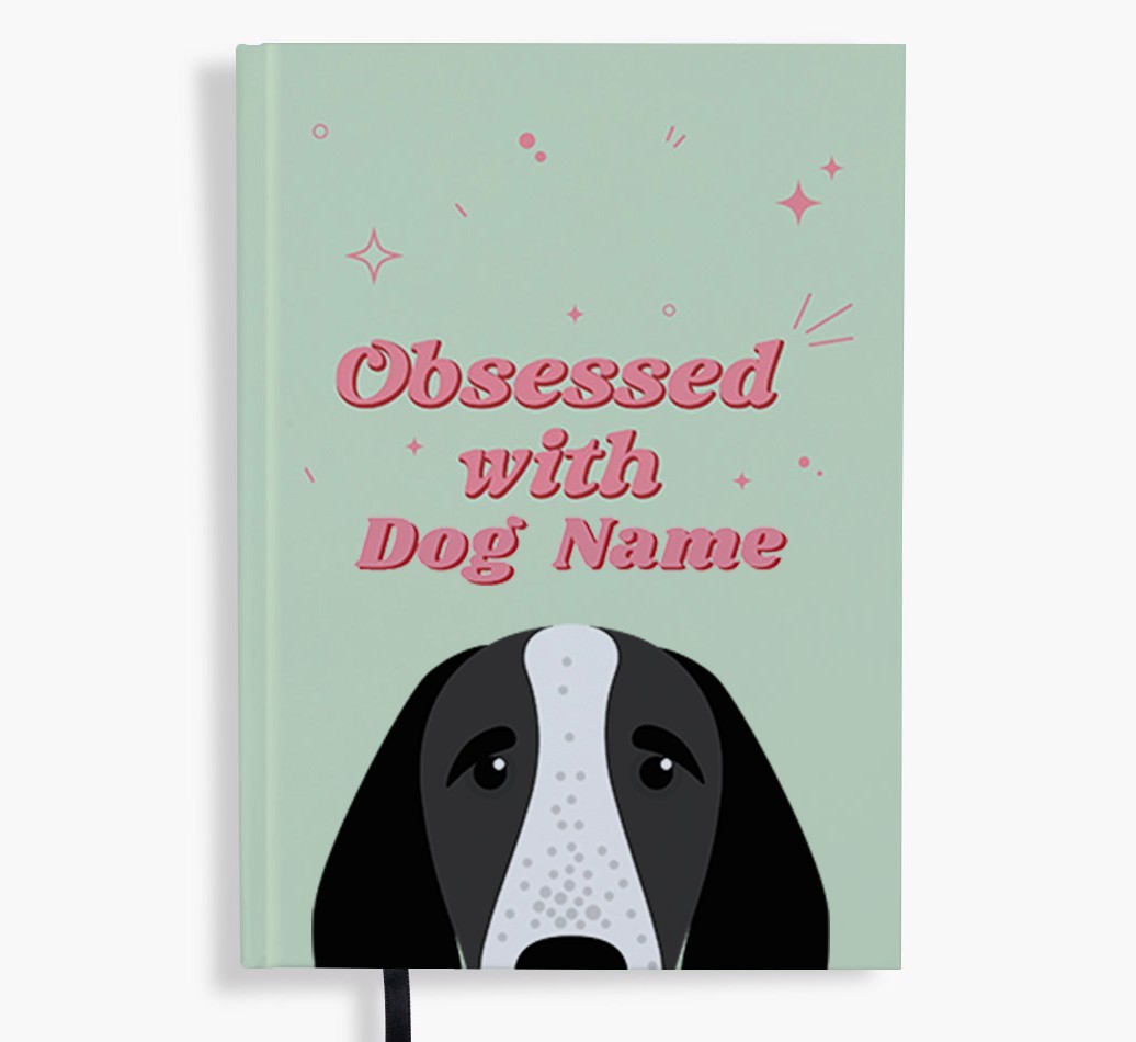 Obsessed: Personalised {breedFullName} Notebook