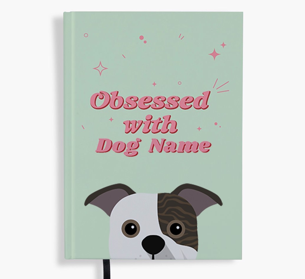 Obsessed: Personalised {breedFullName} Notebook