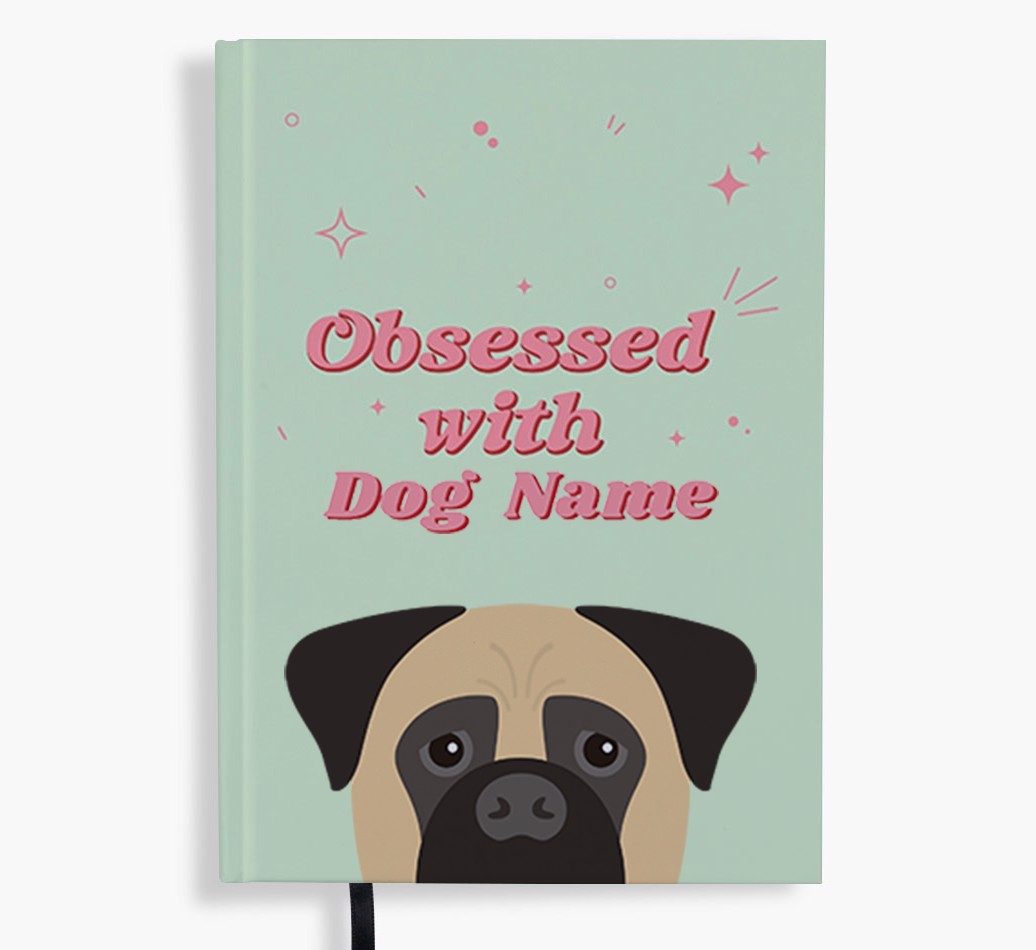 Obsessed: Personalised {breedFullName} Notebook