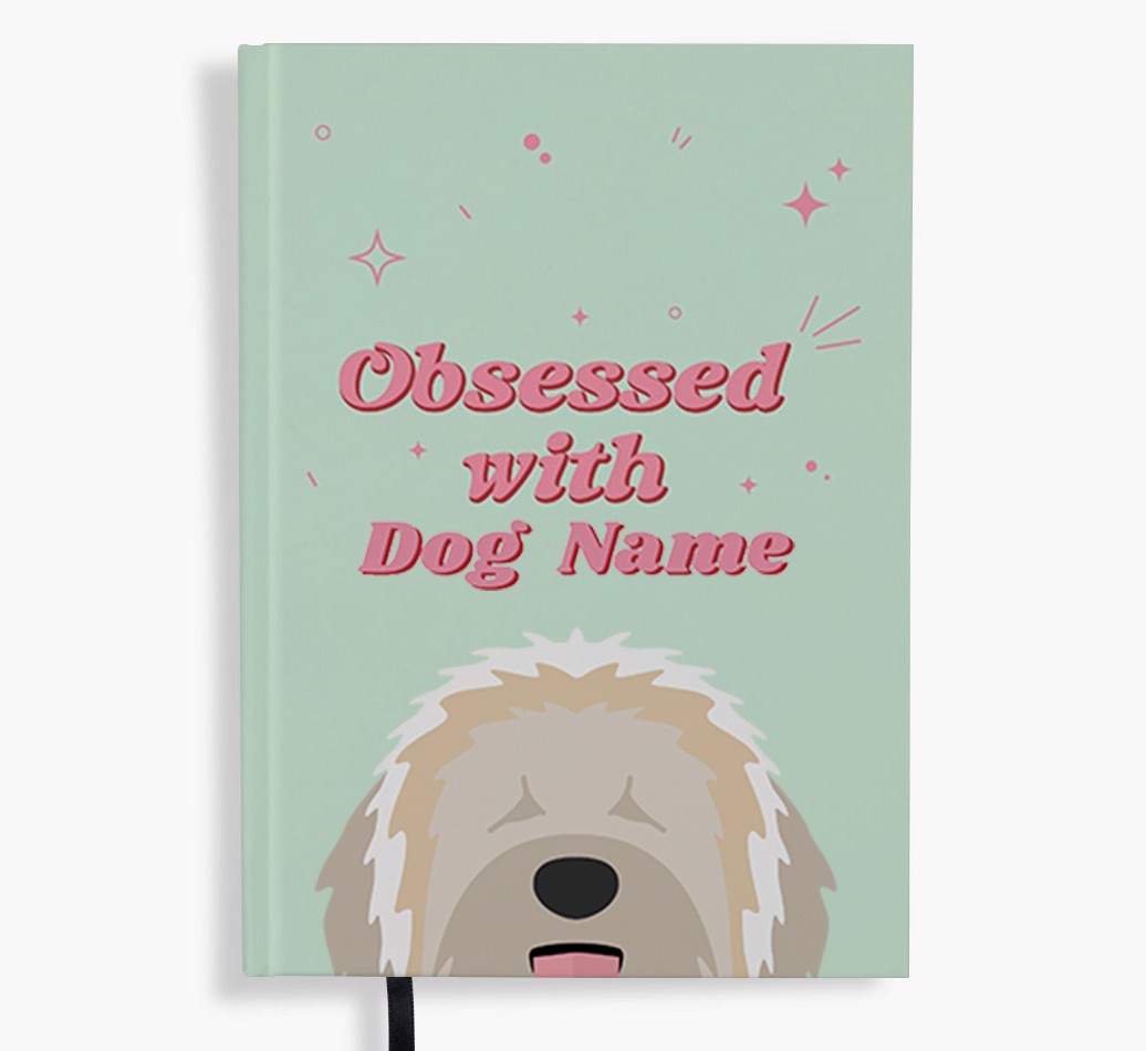 Obsessed: Personalised {breedFullName} Notebook