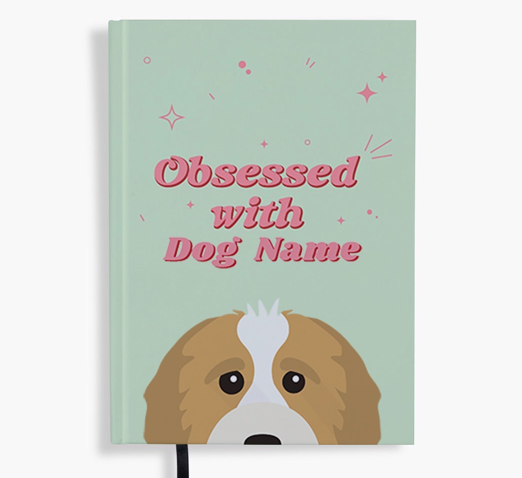 Obsessed: Personalised {breedFullName} Notebook