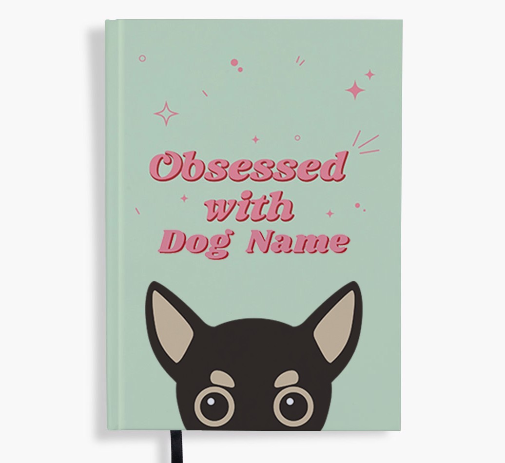 Obsessed: Personalised {breedFullName} Notebook