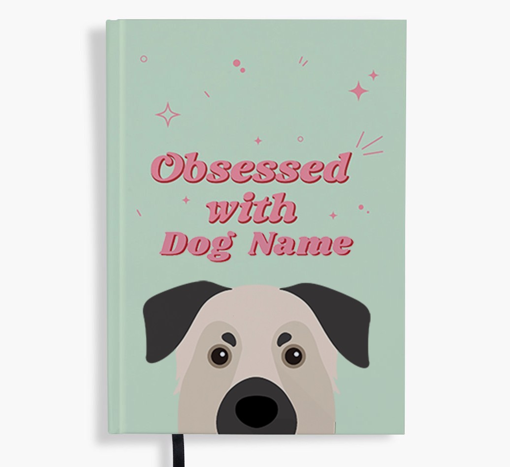 Obsessed: Personalised {breedFullName} Notebook