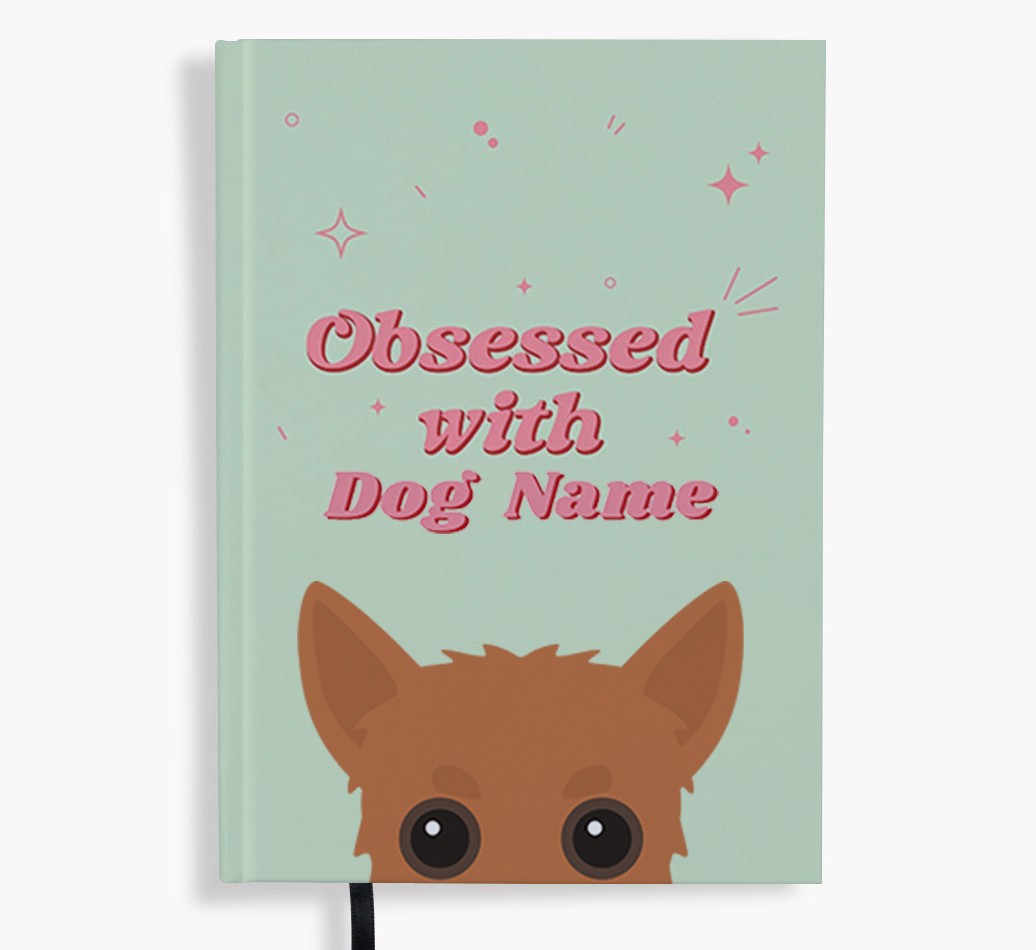 Obsessed: Personalised {breedFullName} Notebook