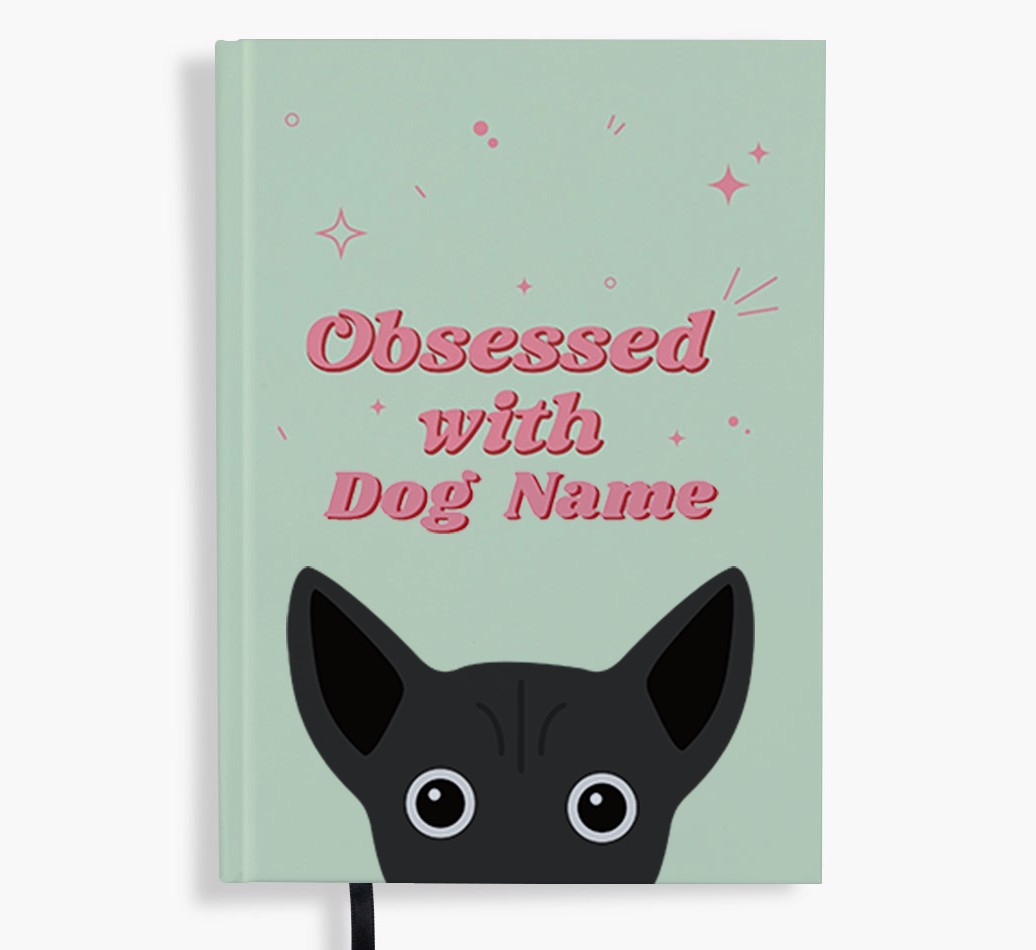 Obsessed: Personalised {breedFullName} Notebook