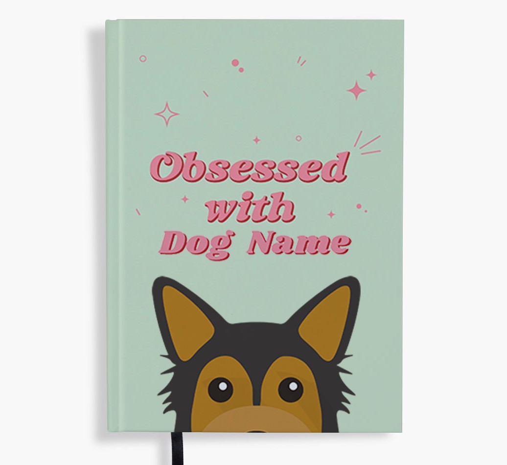 Obsessed: Personalised {breedFullName} Notebook