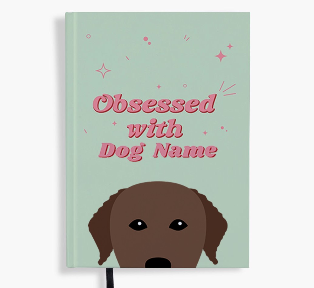 Obsessed: Personalised {breedFullName} Notebook