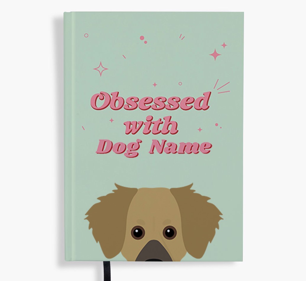 Obsessed: Personalised {breedFullName} Notebook