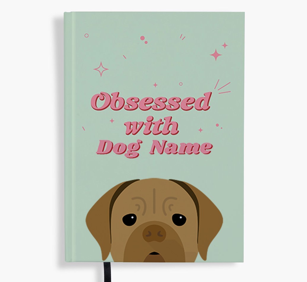 Obsessed: Personalised {breedFullName} Notebook