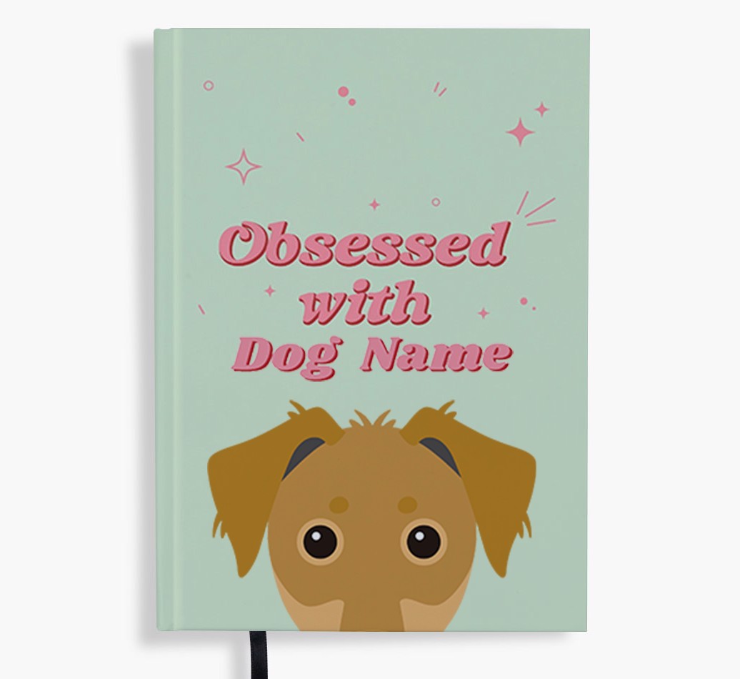 Obsessed: Personalised {breedFullName} Notebook