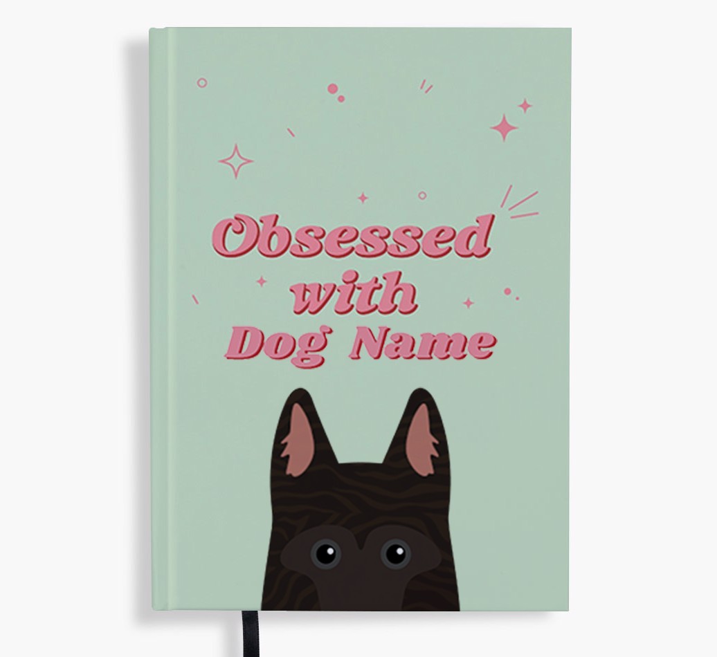 Obsessed: Personalised {breedFullName} Notebook