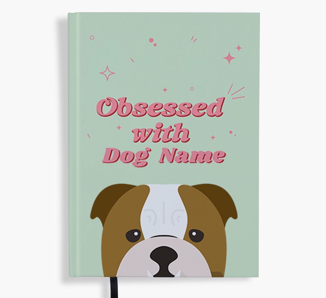 Obsessed: Personalised {breedFullName} Notebook
