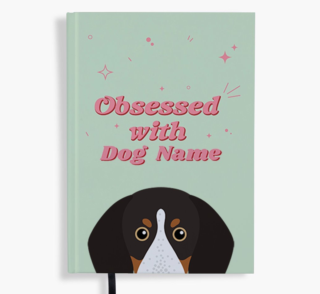 Obsessed: Personalised {breedFullName} Notebook