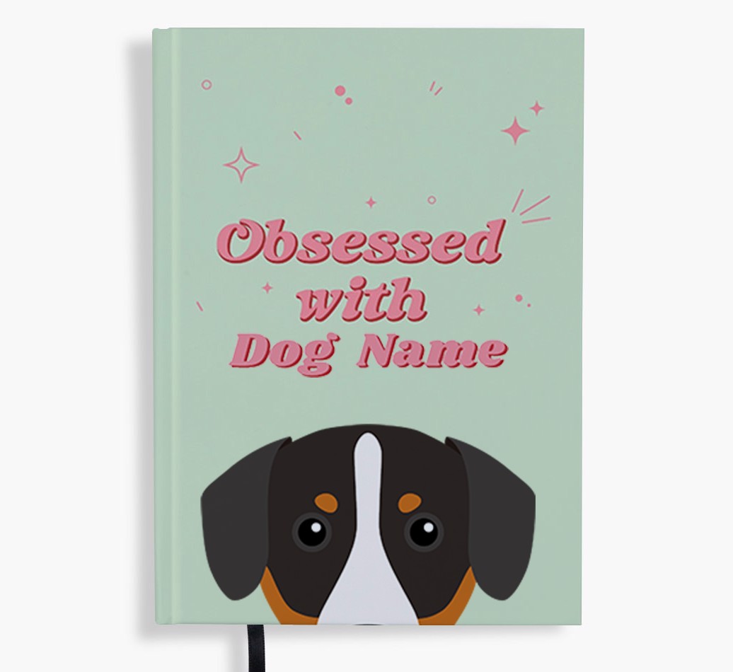 Obsessed: Personalised {breedFullName} Notebook
