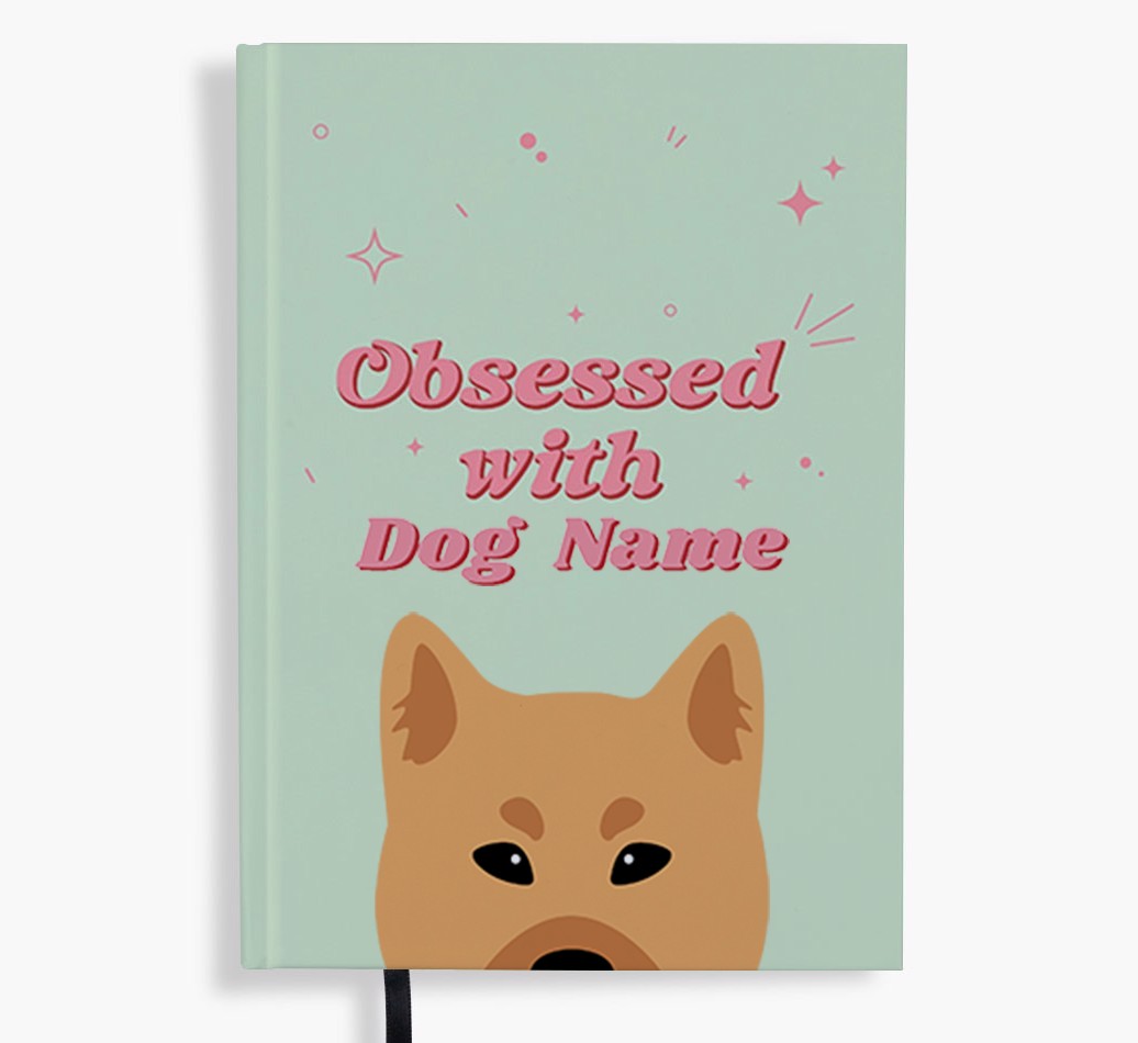 Obsessed: Personalized {breedFullName} Notebook