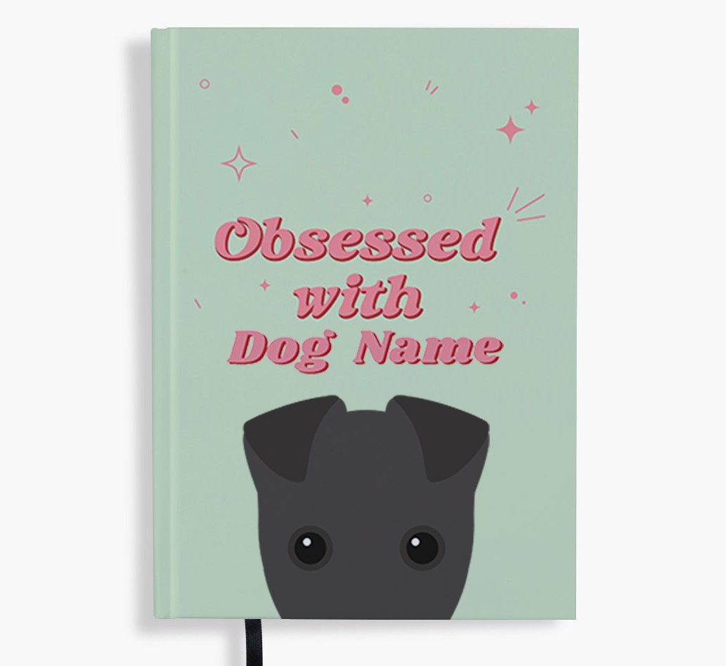 Obsessed: Personalised {breedFullName} Notebook