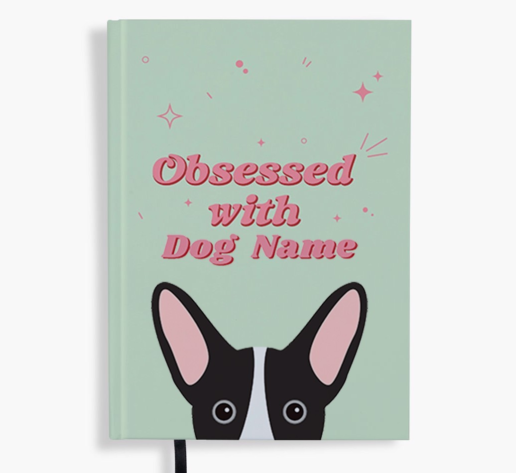 Obsessed: Personalised {breedFullName} Notebook