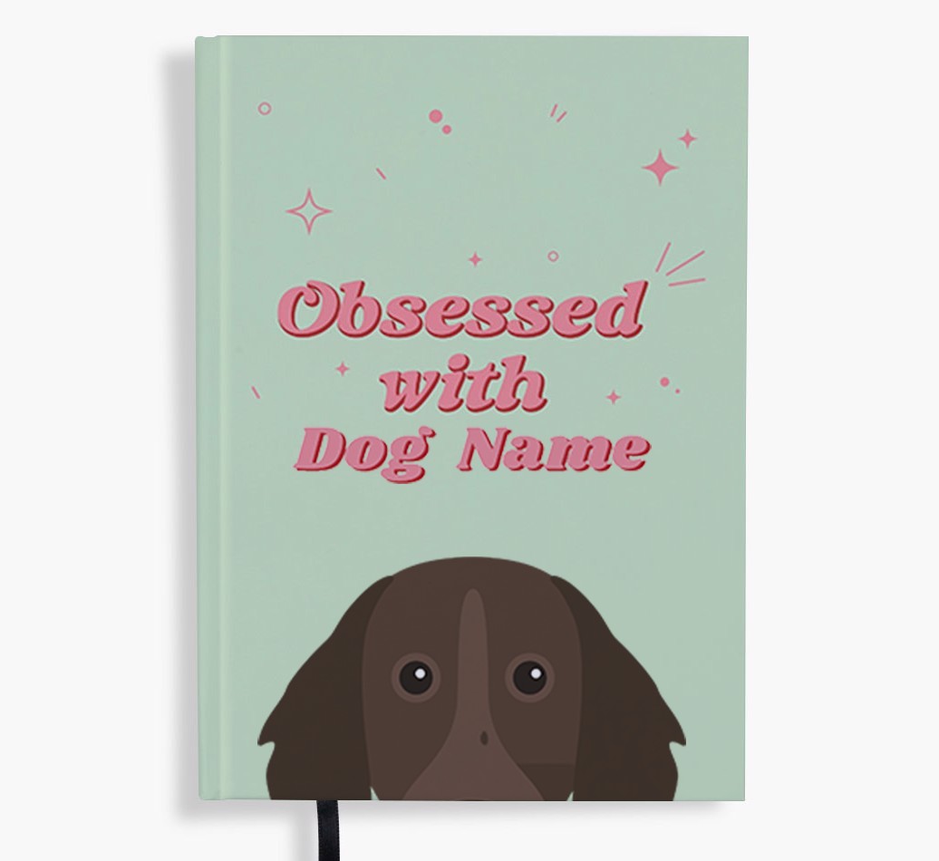 Obsessed: Personalised {breedFullName} Notebook