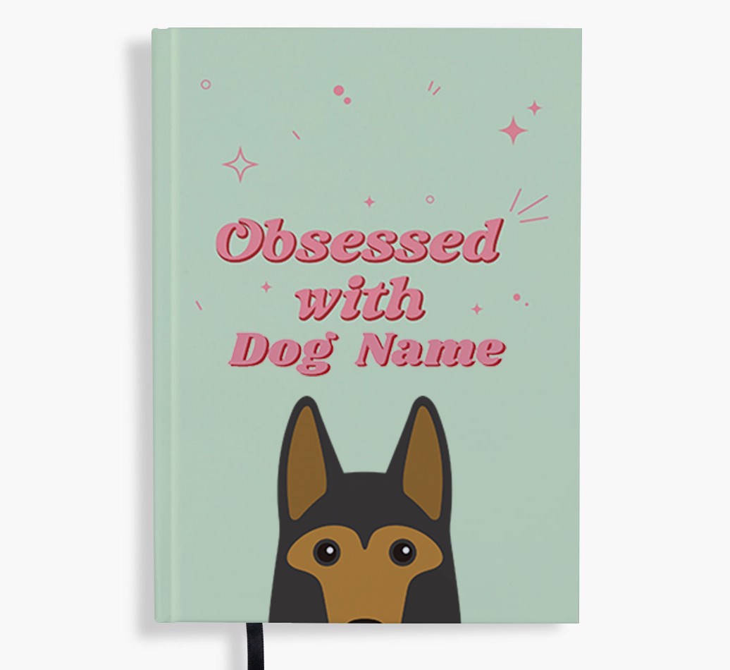 Obsessed: Personalised {breedFullName} Notebook