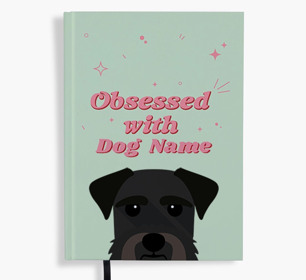 Obsessed: Personalised {breedFullName} Notebook