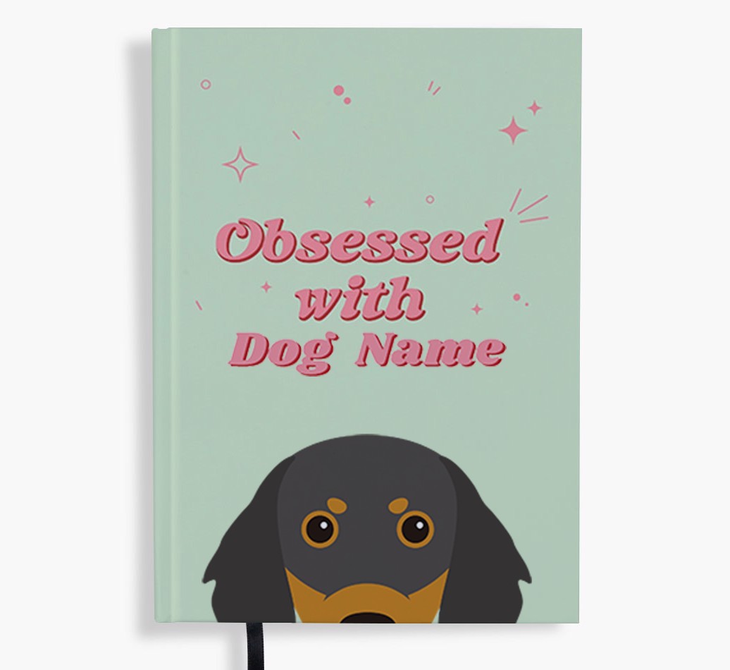 Obsessed: Personalised {breedFullName} Notebook