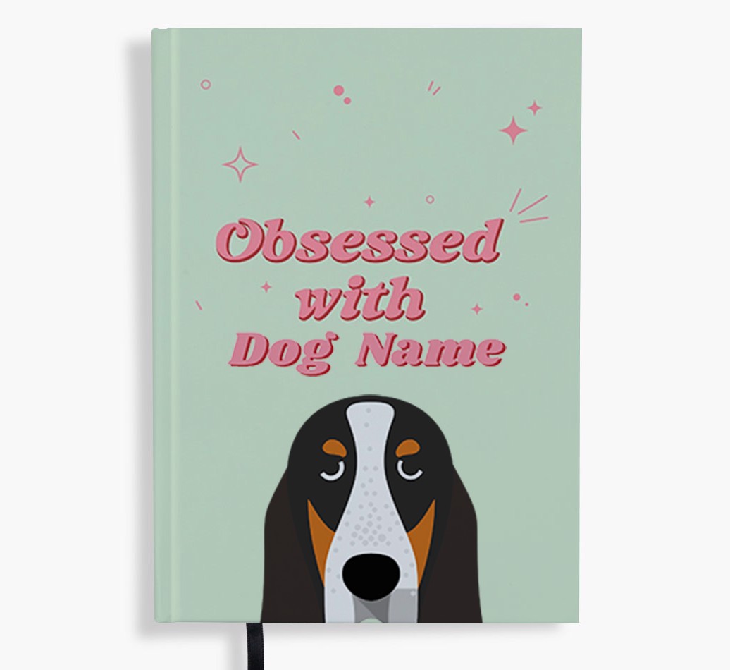 Obsessed: Personalised {breedFullName} Notebook