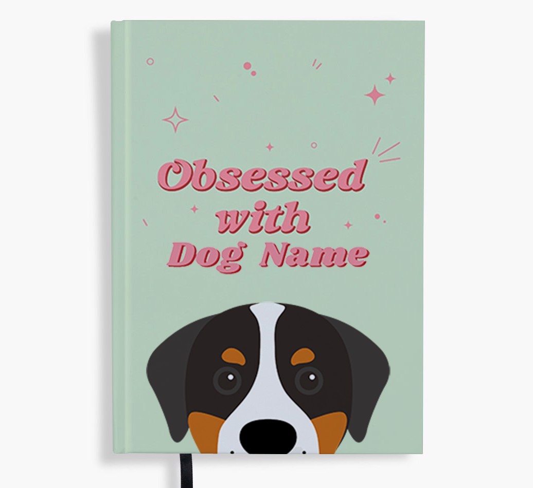 Obsessed: Personalised {breedFullName} Notebook