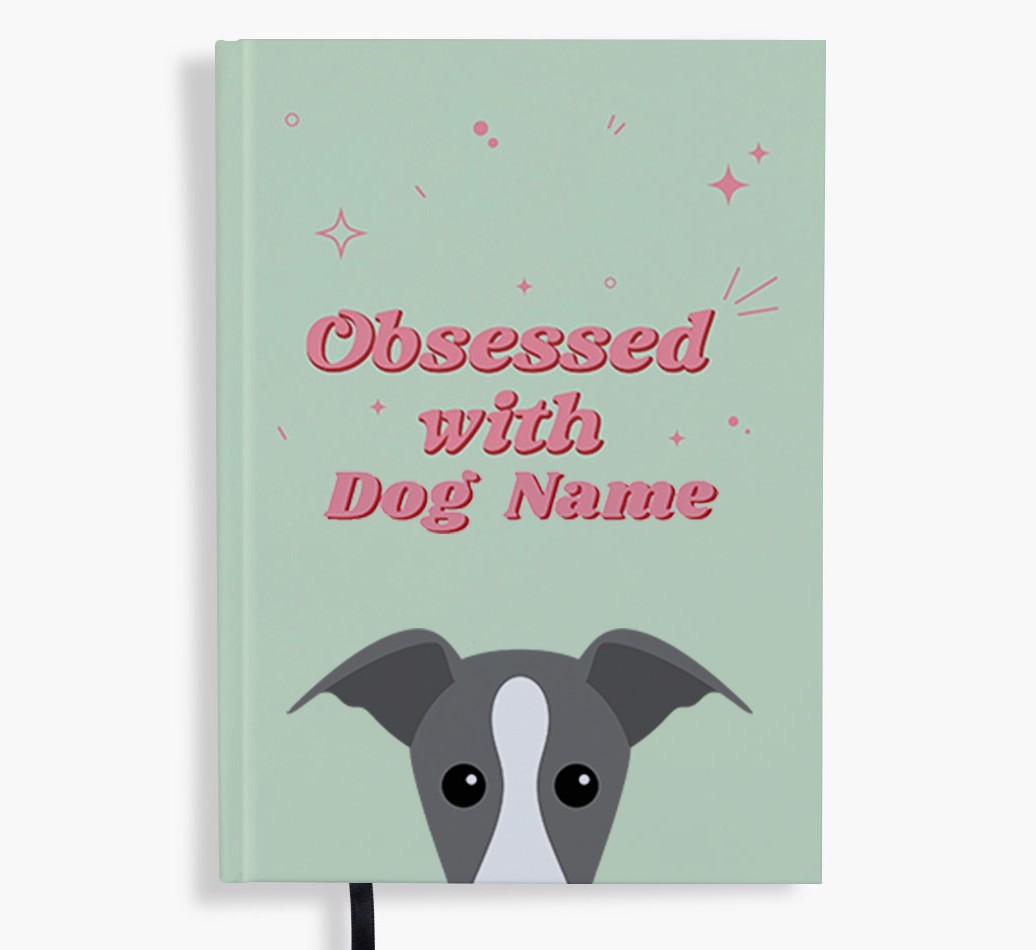Obsessed: Personalised {breedFullName} Notebook
