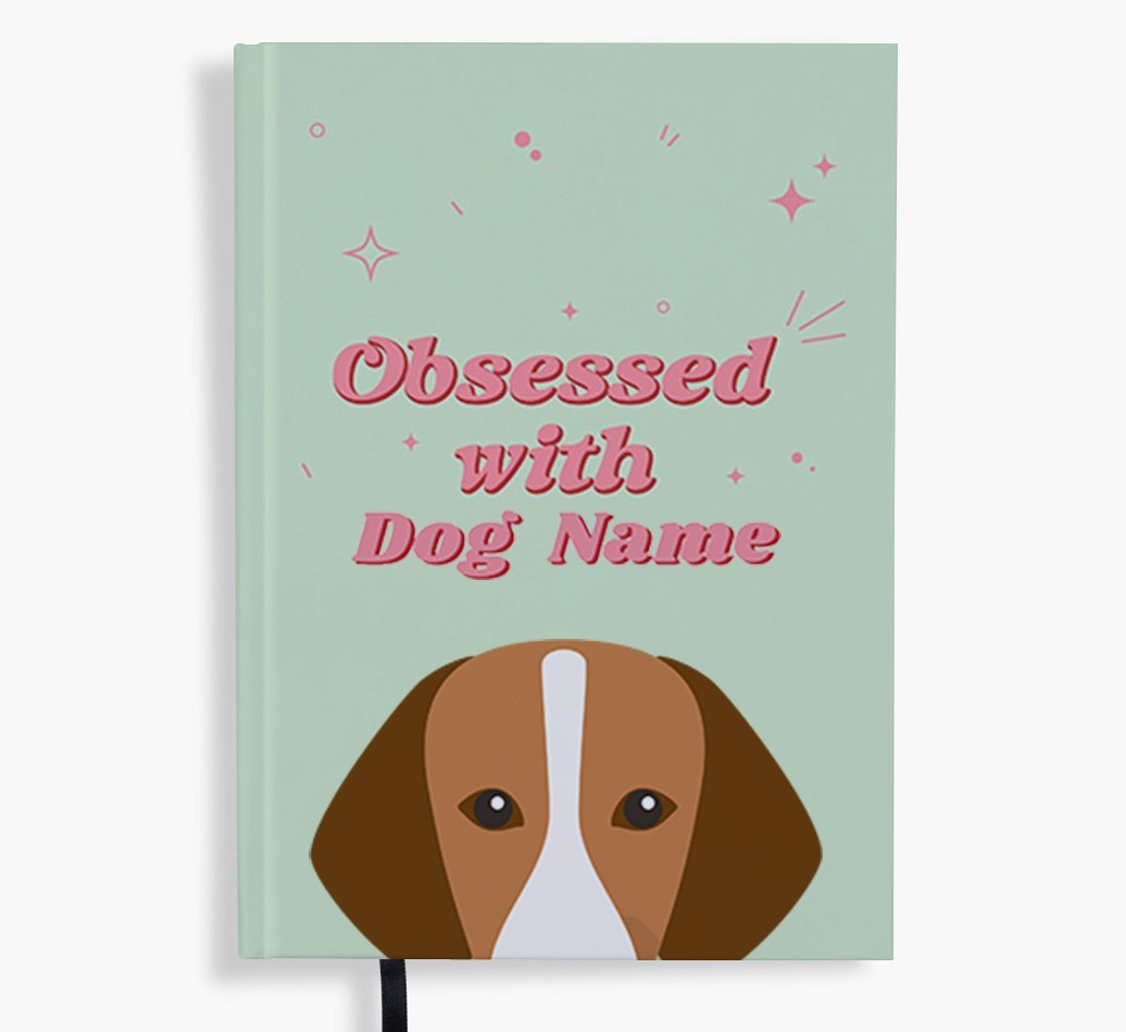 Obsessed: Personalised {breedFullName} Notebook