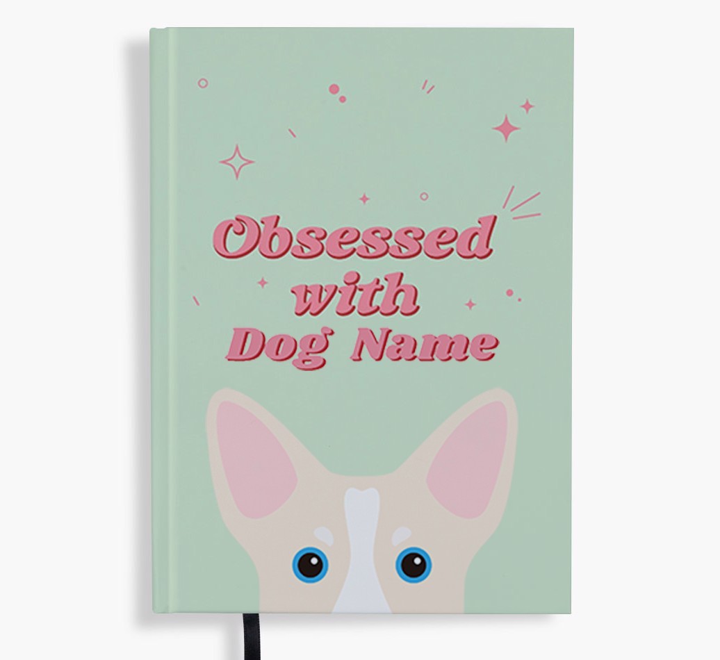 Obsessed: Personalised {breedFullName} Notebook